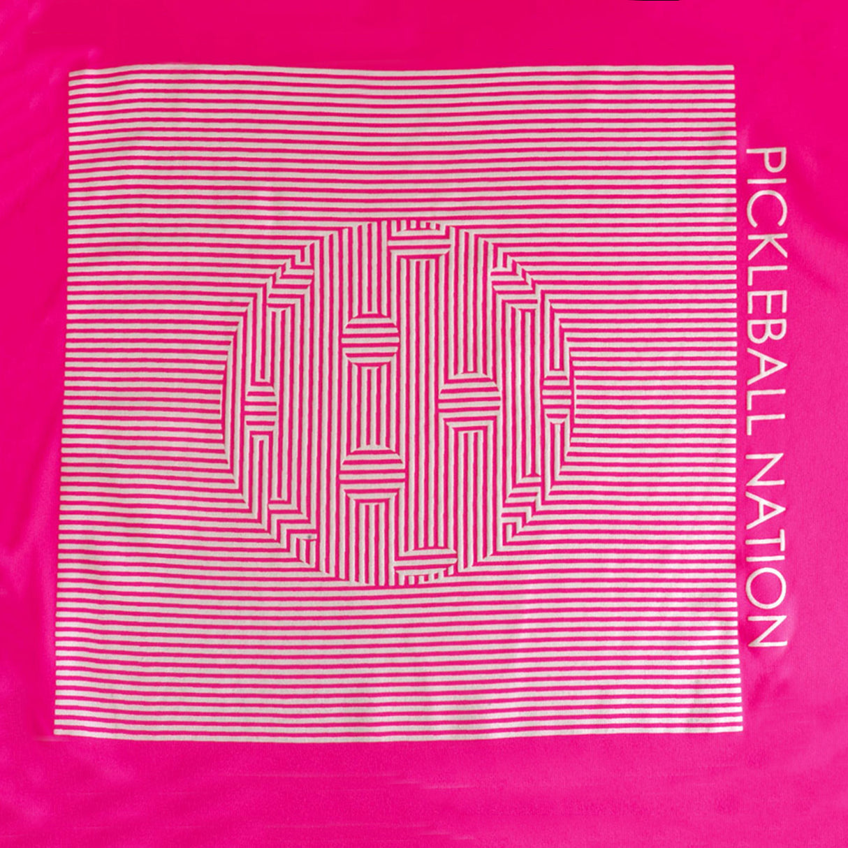 Ball Illusion Pickleball Nation Women’s Racerback Tank