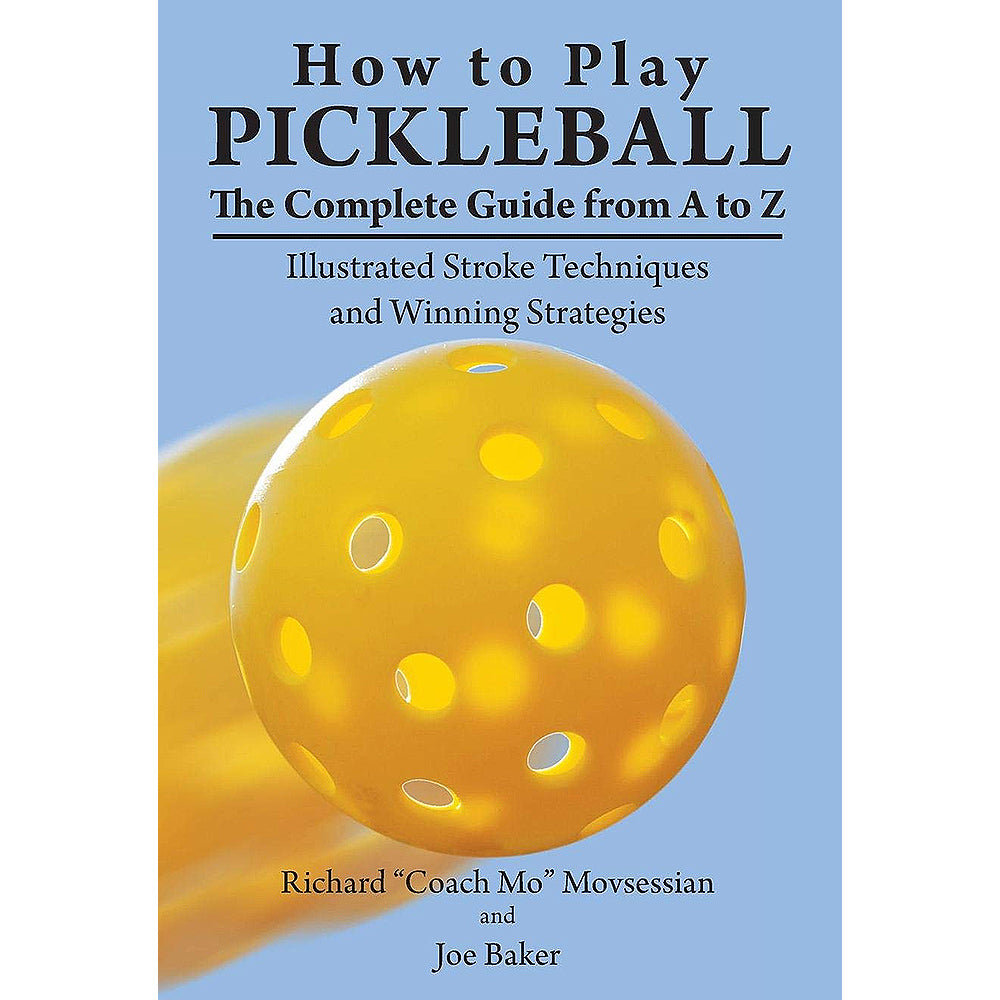 How to Play Pickleball Paperback Book Front