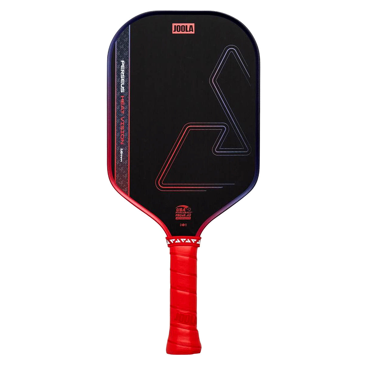 Joola Perseus Heat Vision 16mm Pickleball Paddle Front
