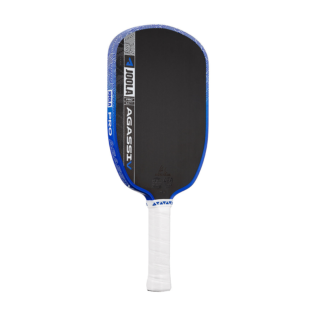 JOOLA Andre Agassi Pro V 14mm Pickleball Paddle Angle