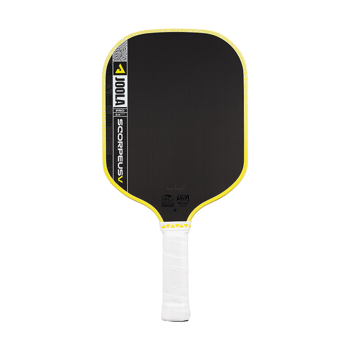 JOOLA Anna Bright Scorpeus Pro V 14mm Pickleball Paddle Front