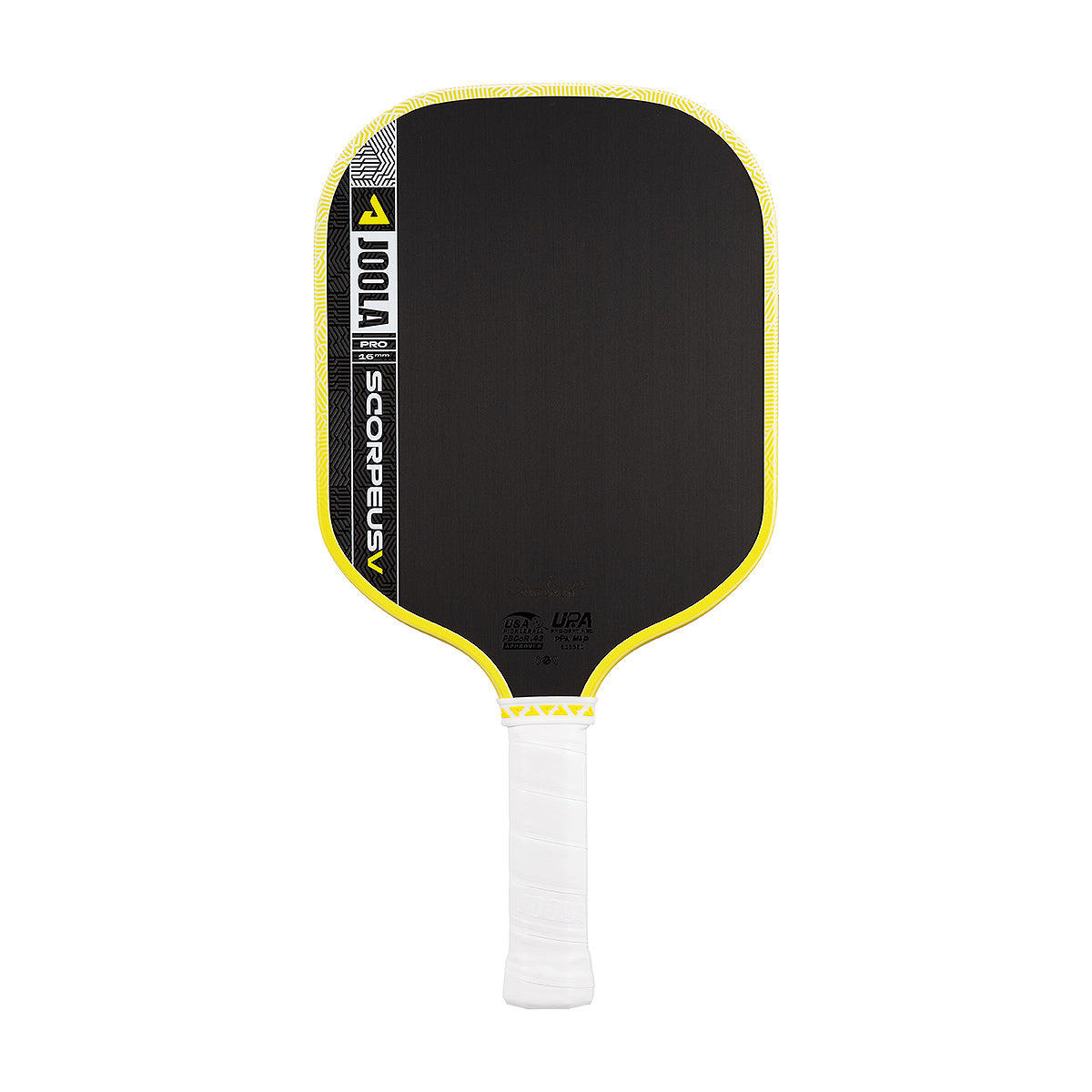 JOOLA Anna Bright Scorpeus Pro V 16mm Pickleball Paddle Front