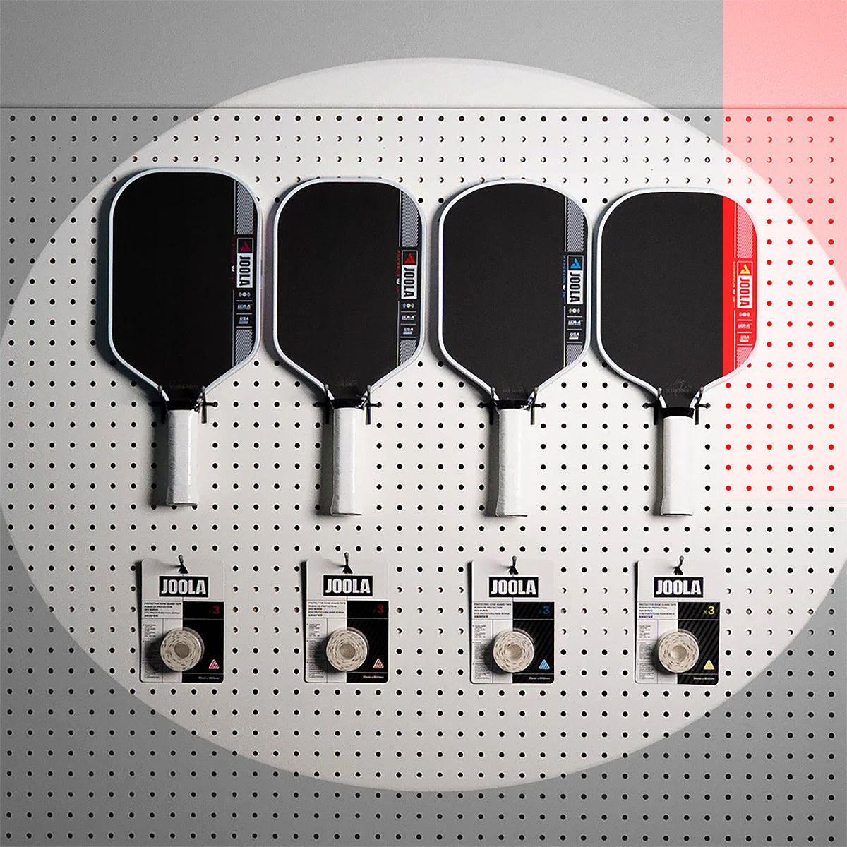 JOOLA Pro IV Pickleball Edge Guard Tape – 3-Pack