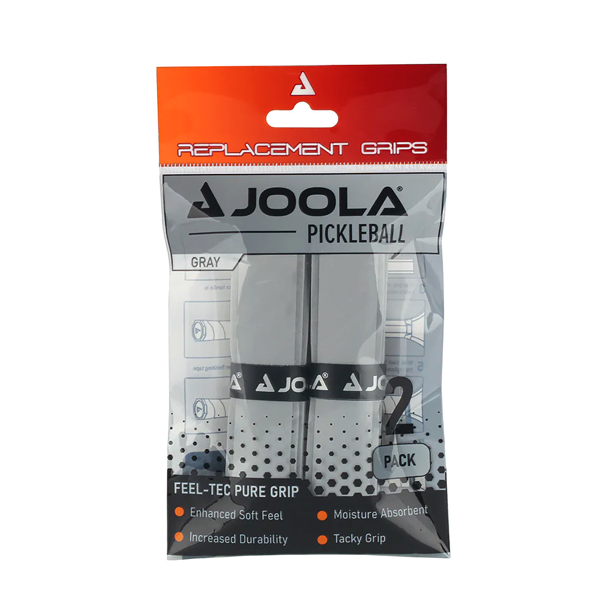JOOLA Replacement Feel-Tec Pure Grip Grey