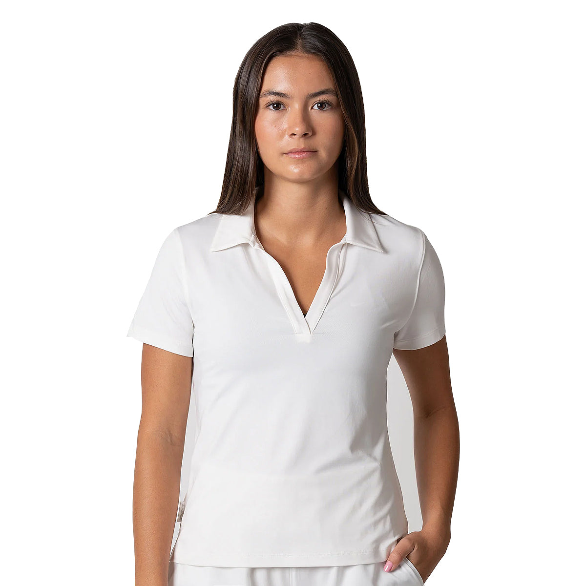 Joola Womens Club Polo White Front