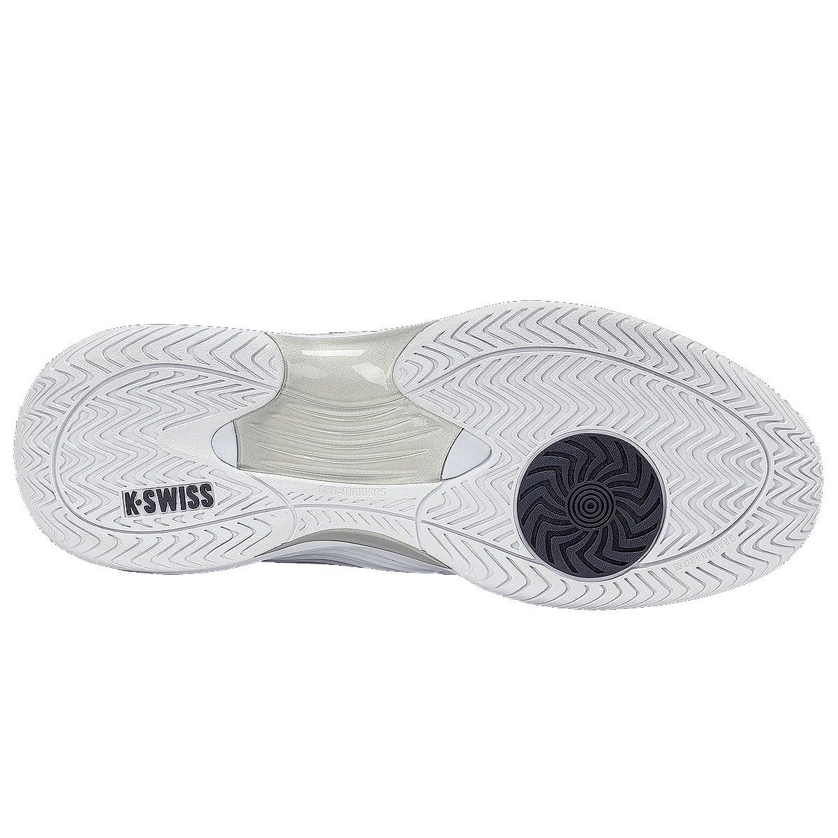 K-Swiss Men’s Hypercourt Express 3 Silver Sole