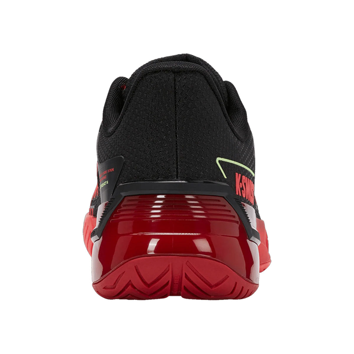 K-Swiss Men’s Ultrashot 4 Pickleball Shoe Chili Pepper Heel