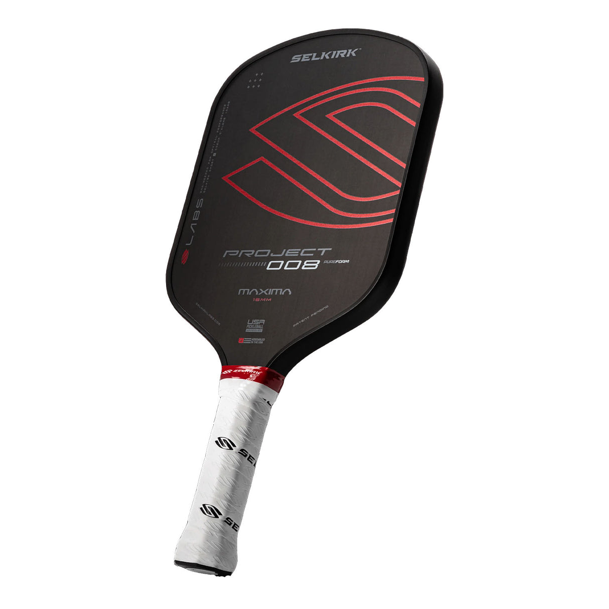 Selkirk LABS Project 008 Maxima 16mm Pickleball Paddle Angle