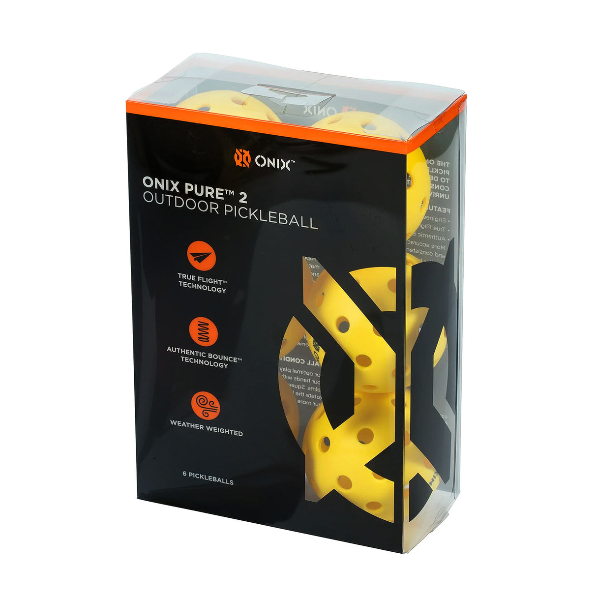 Onix Pure 2 Outdoor Pickleballs