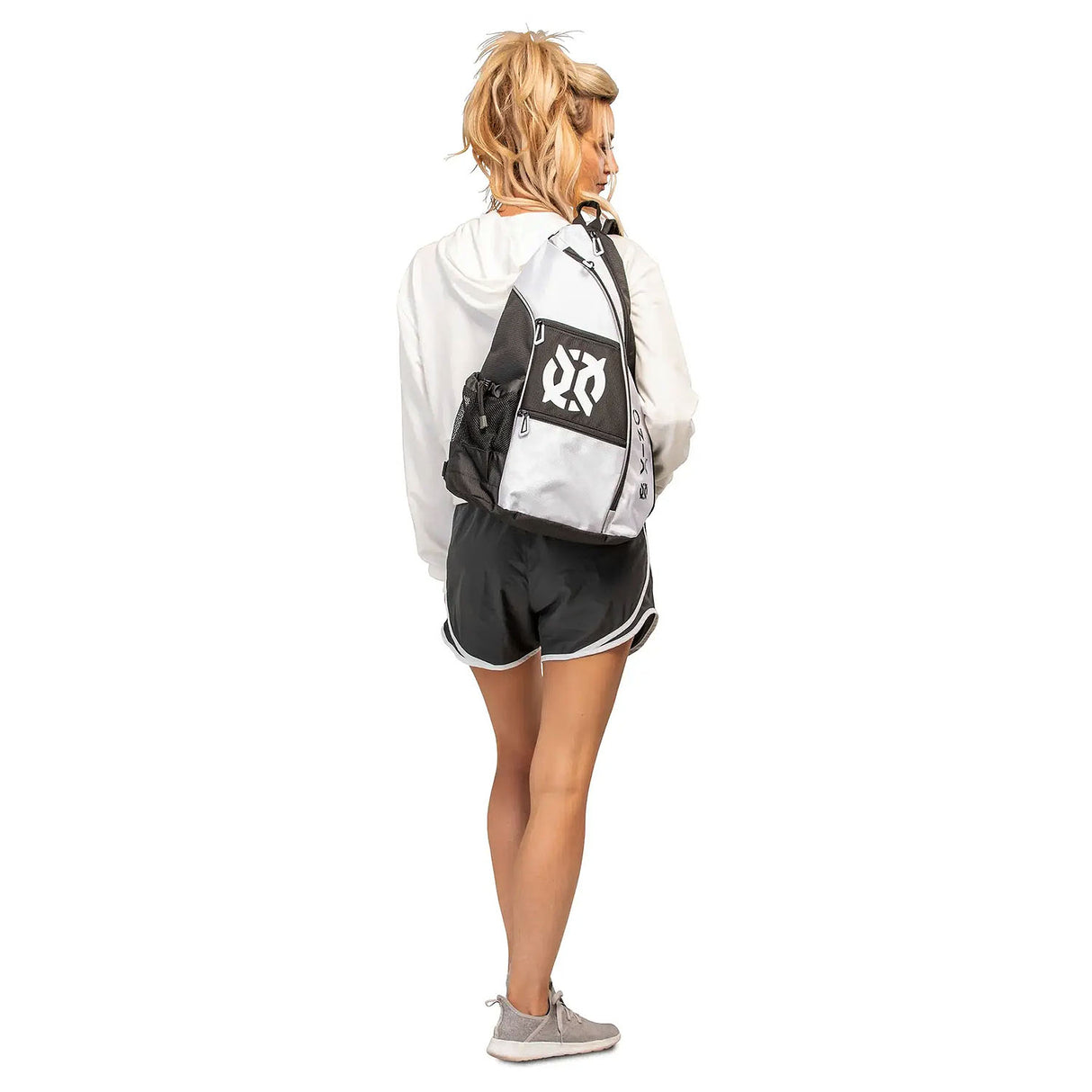 Onix Pro Team Sling Bag White Black Player