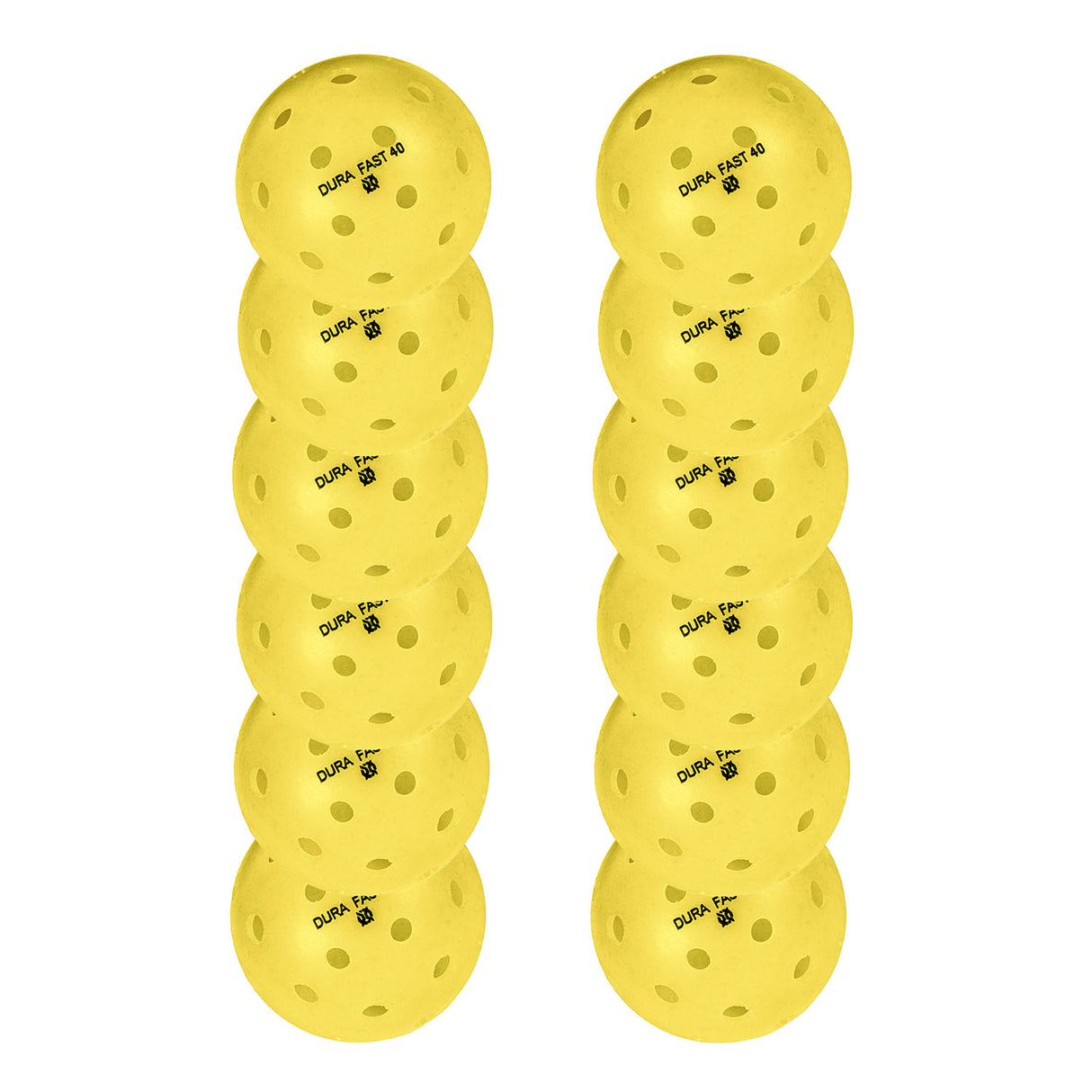 Onix Dura Fast Pickleballs Yellow 12
