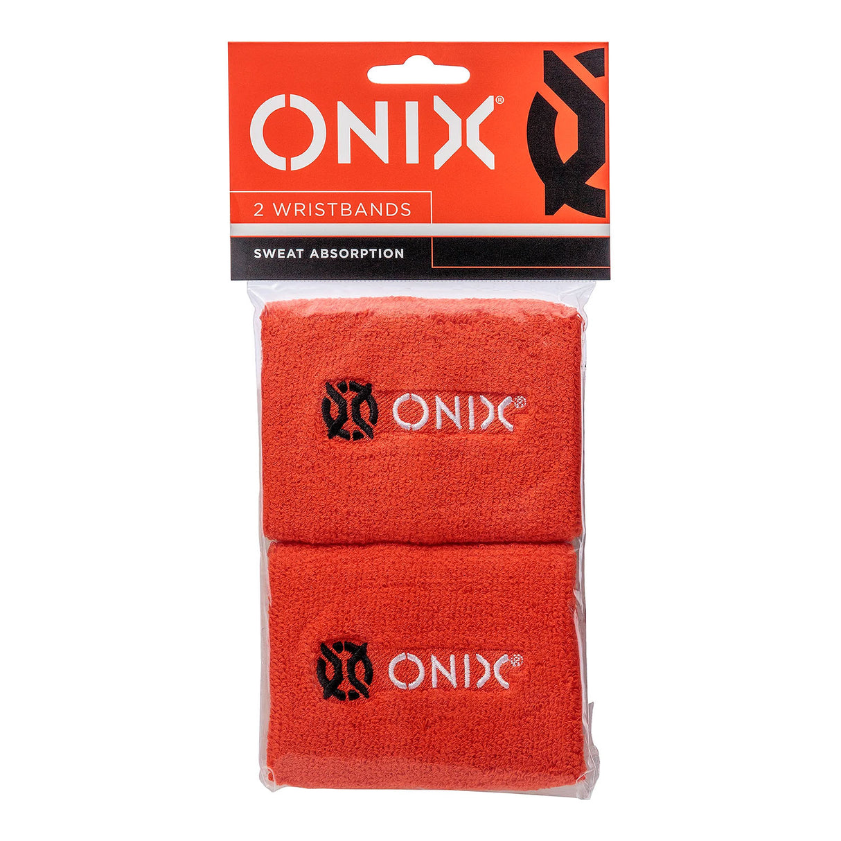 Onix Pickleball Sweat Wristbands Orange Package