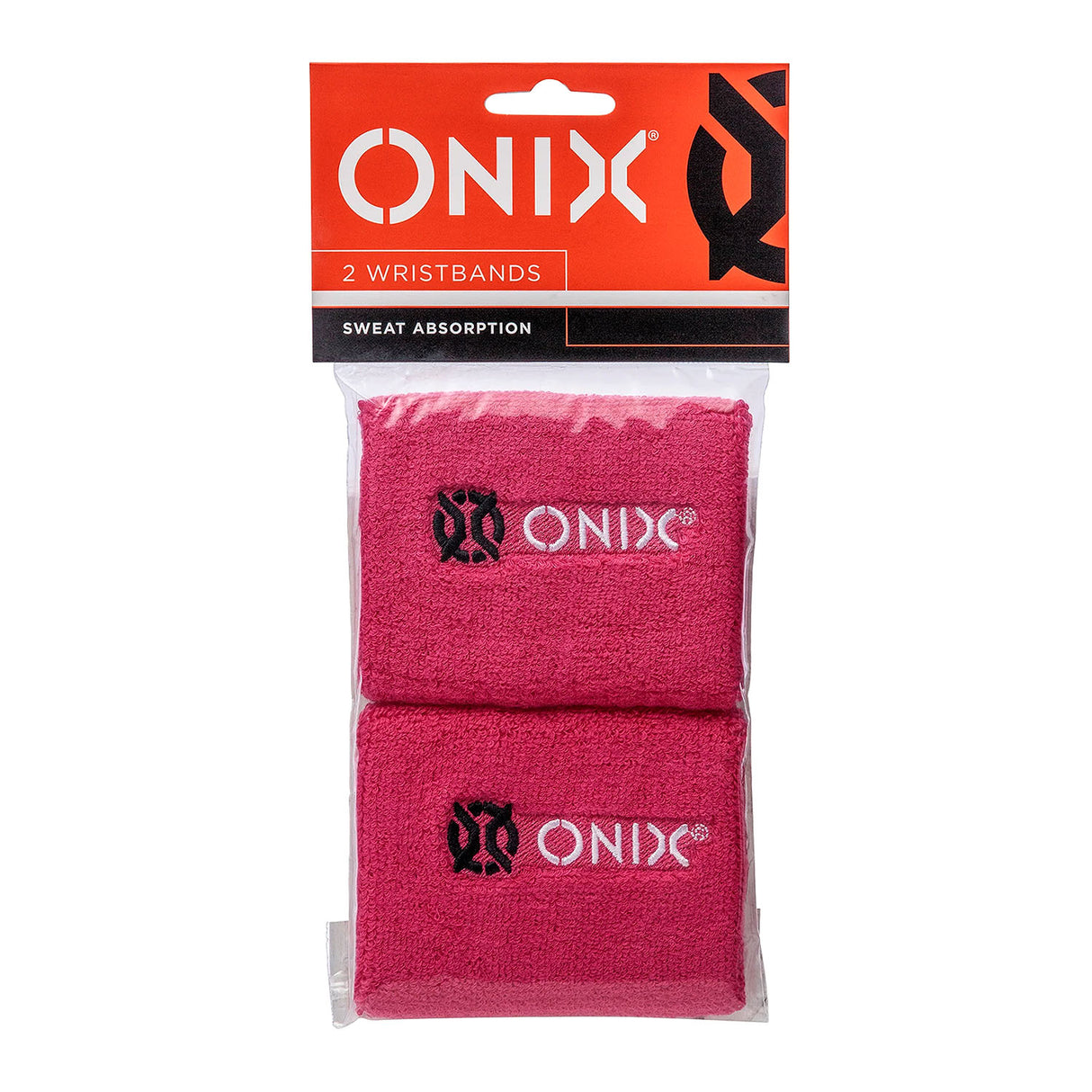 Onix Pickleball Sweat Wristbands Pink Package