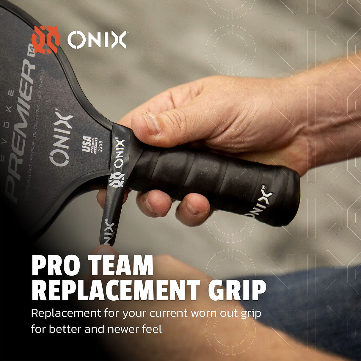 Onix Replacement Grip Applied
