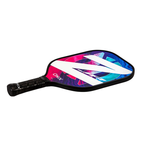 Onix Z Junior Composite Pickleball Paddle Pink Angle View