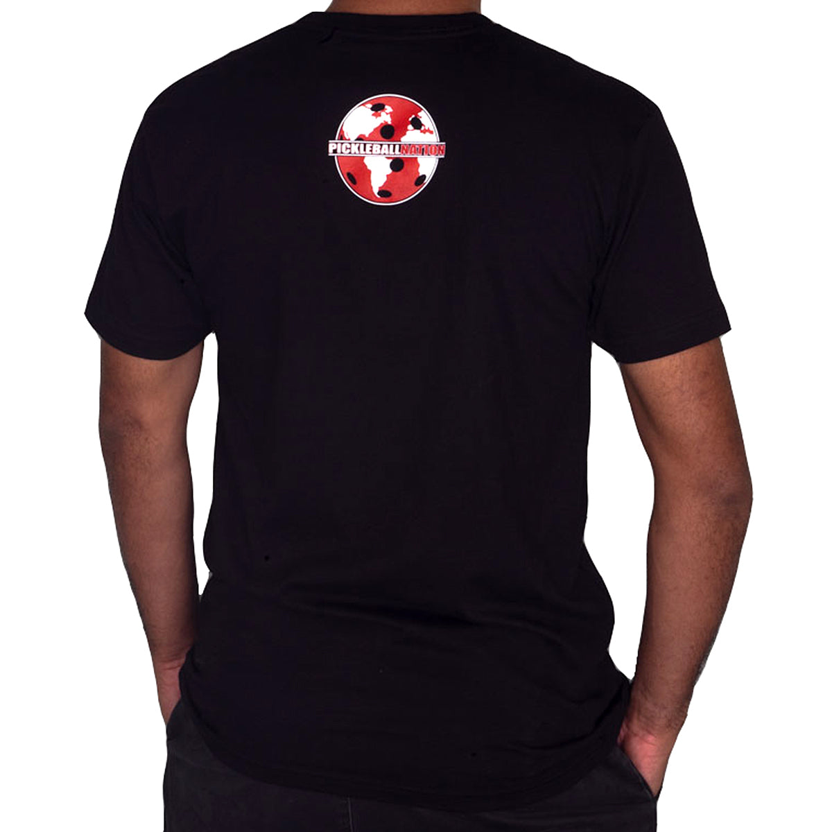 Say Hello To My Little Friend Pickleball Graphic T-Shirt Back