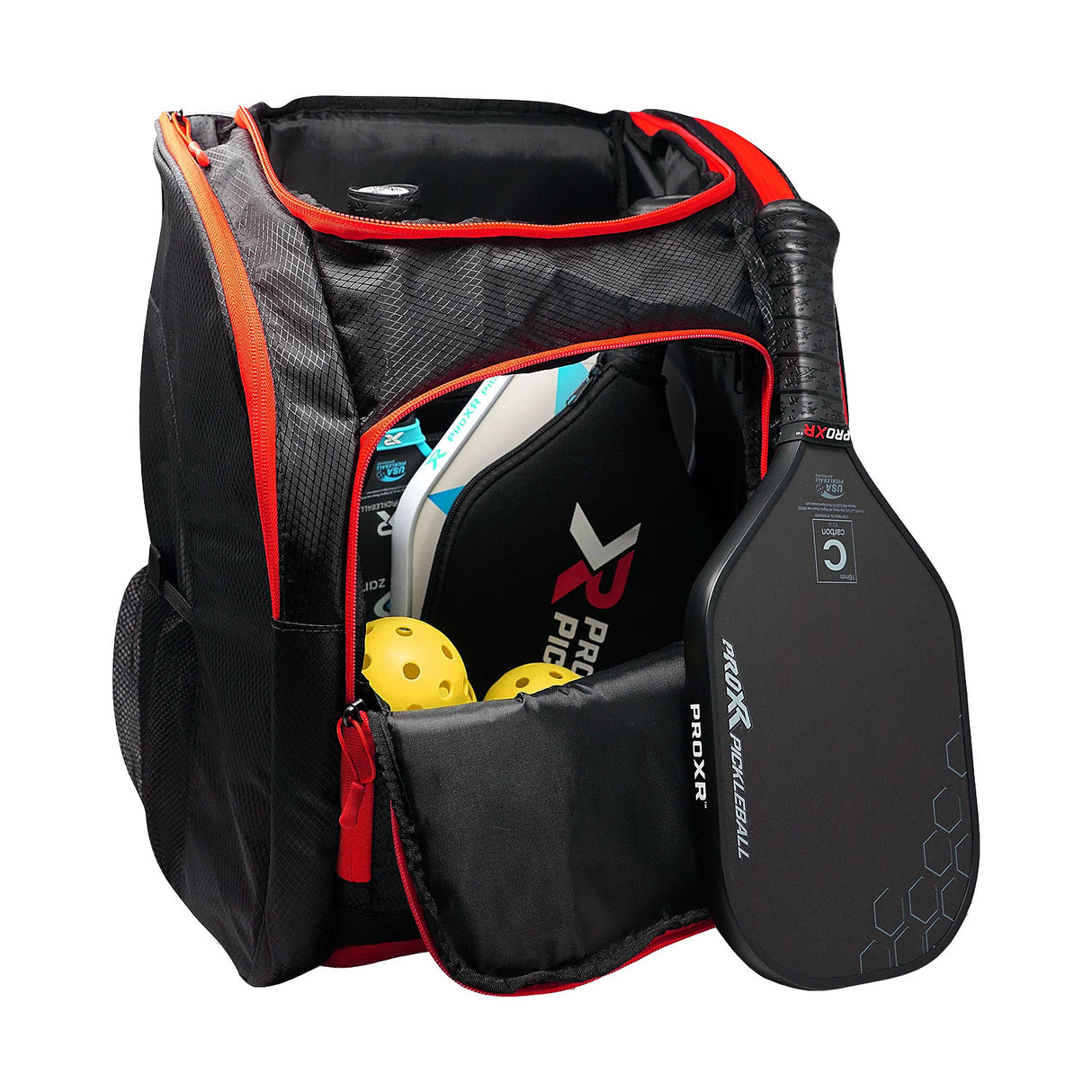 ProXR All in One Pickle Ball Bag Main Compartment