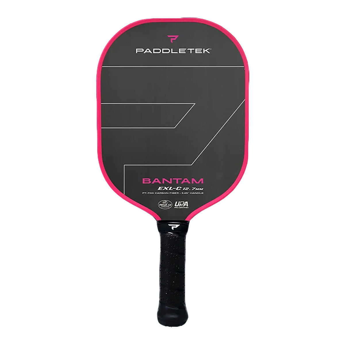 Paddletek Bantam EXL-C 12.7mm Pickleball Paddle Pink Front