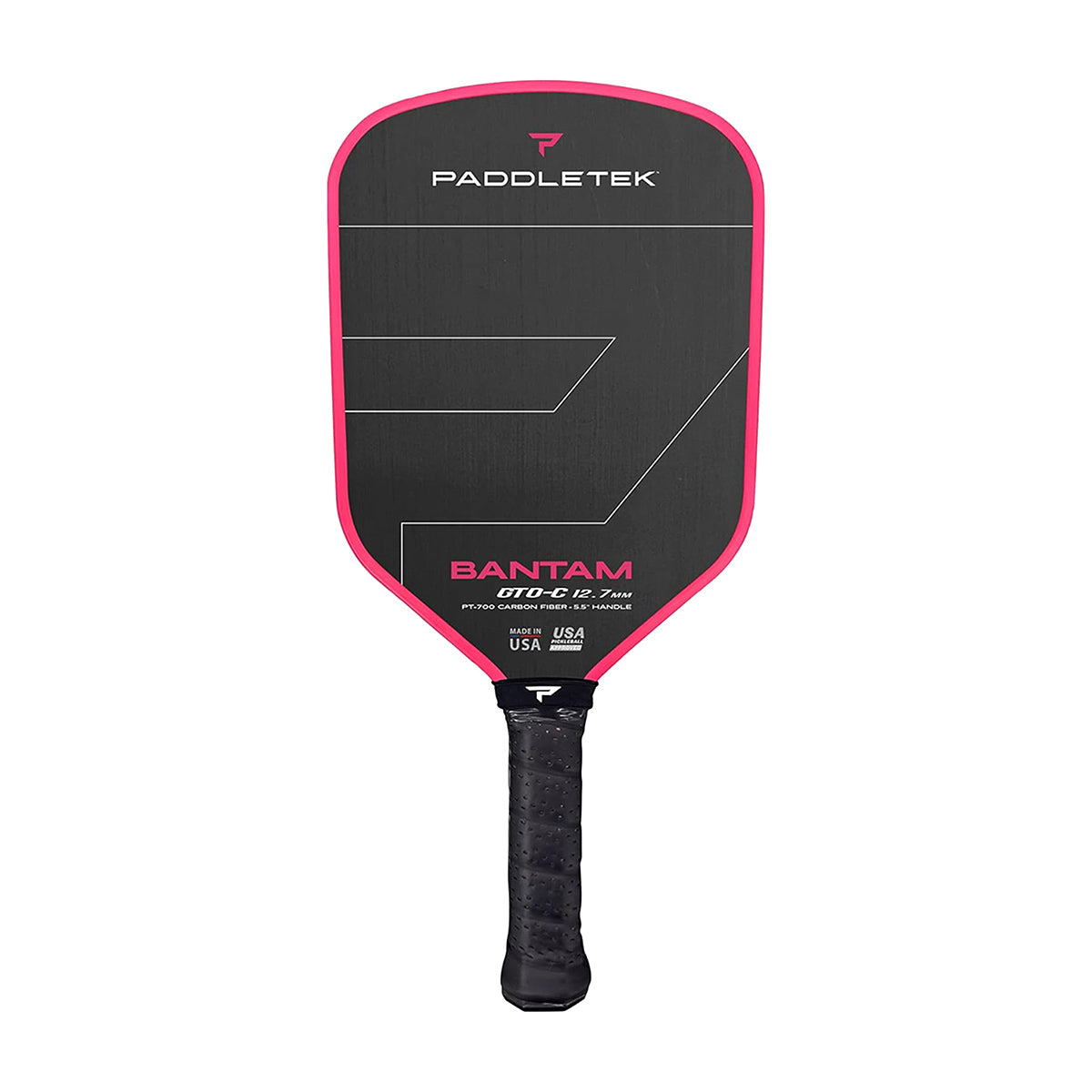 Paddletek Bantam GTO-C 12.7mm Pickleball Paddle Knockout Pink