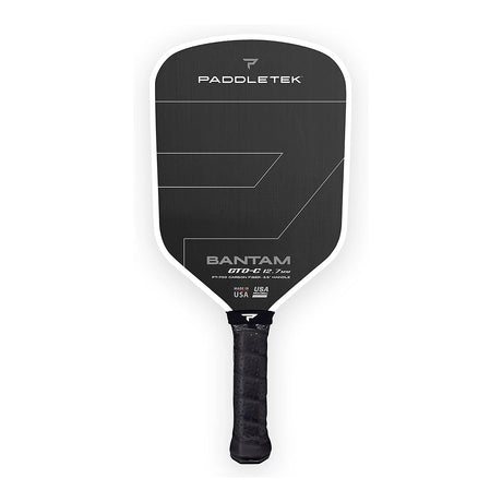 Paddletek Bantam GTO-C 12.7mm Pickleball Paddle Titanium White