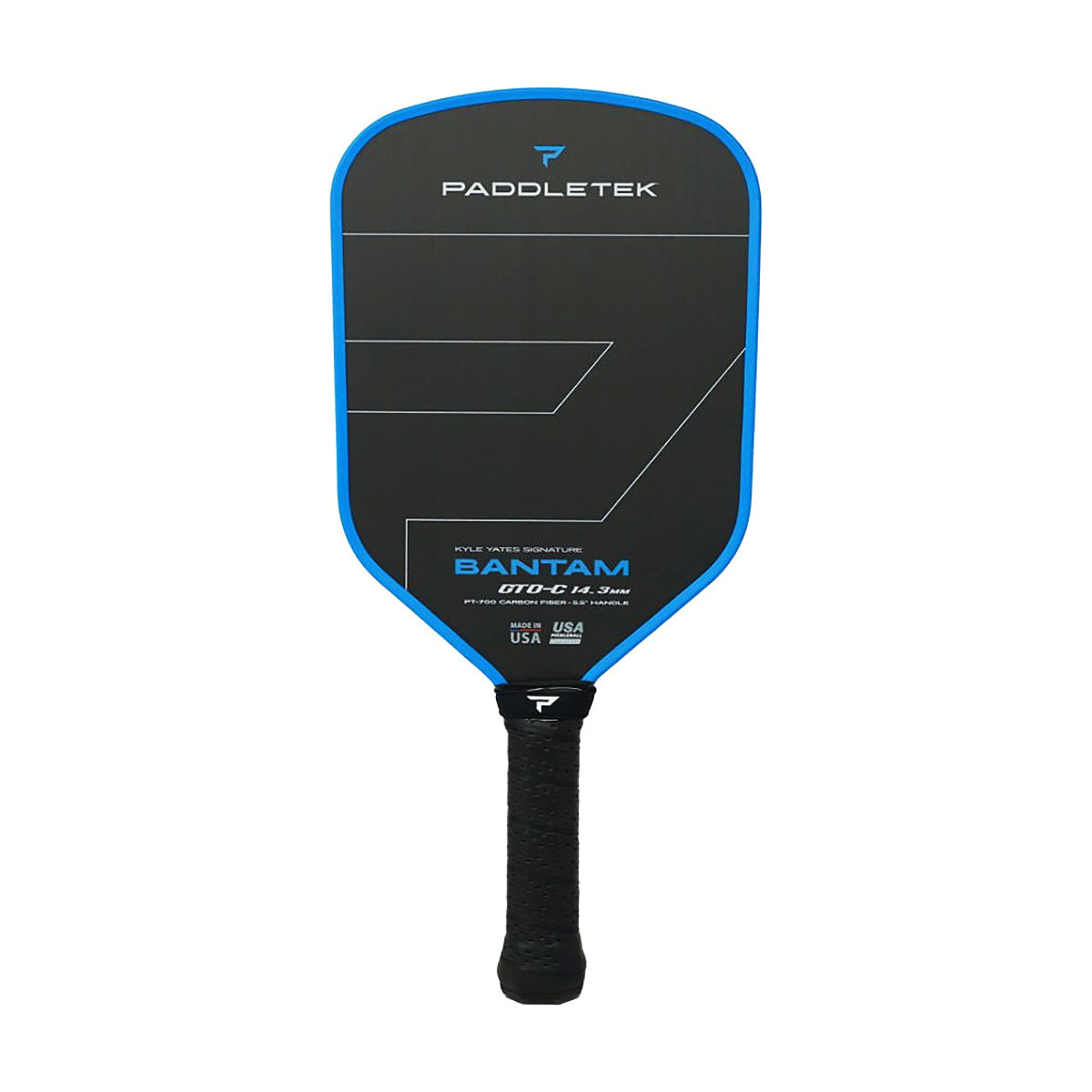 Paddletek Bantam GTO-C 14.3mm Pickleball Paddle Ocean Blue Front