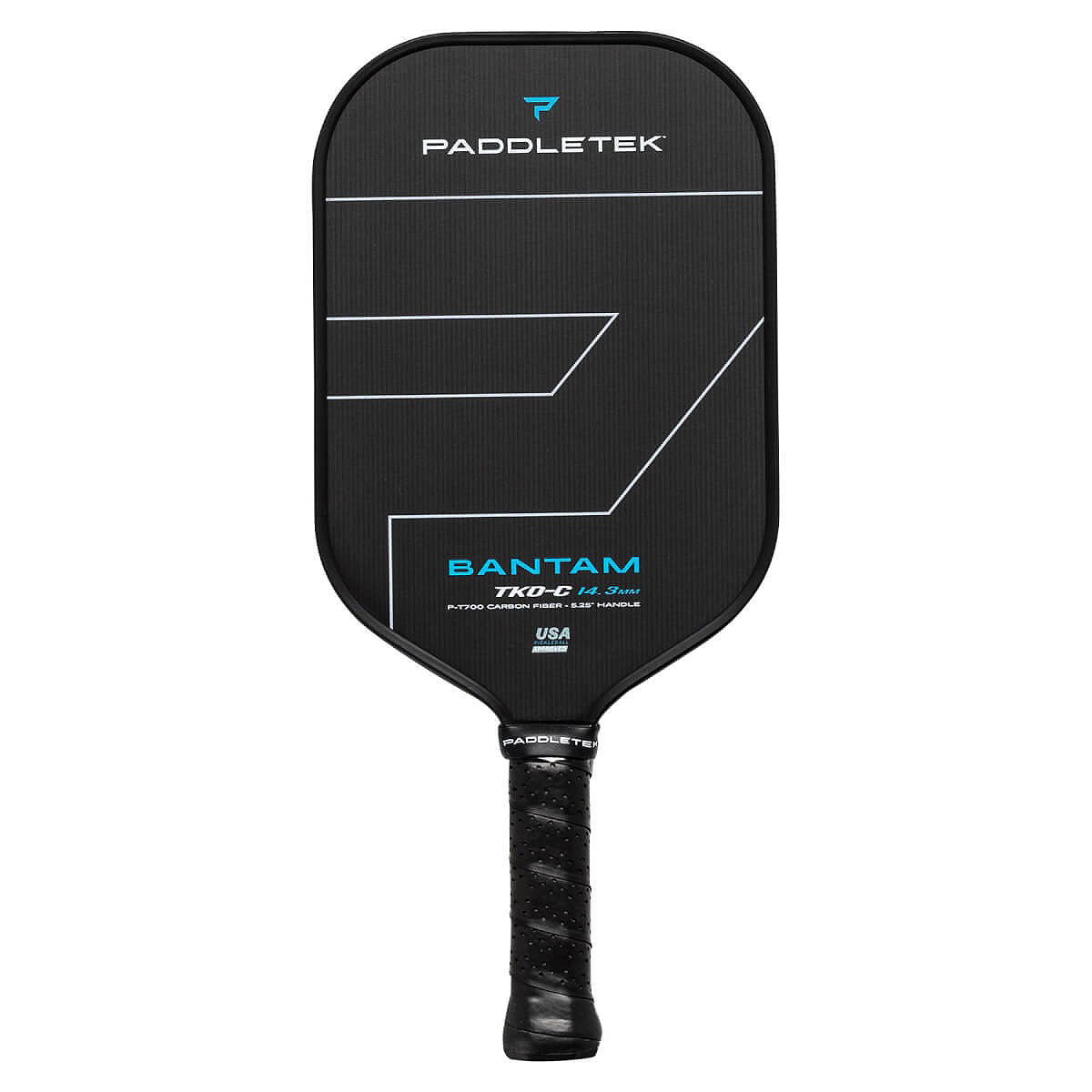 Paddletek Bantam TKO-C 14.3mm Pickleball Paddle Riptide