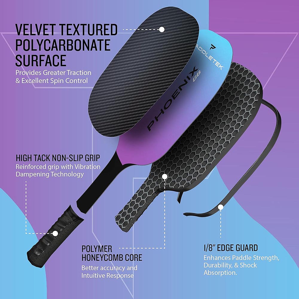 Phoenix G6 Pickleball Paddle Specs