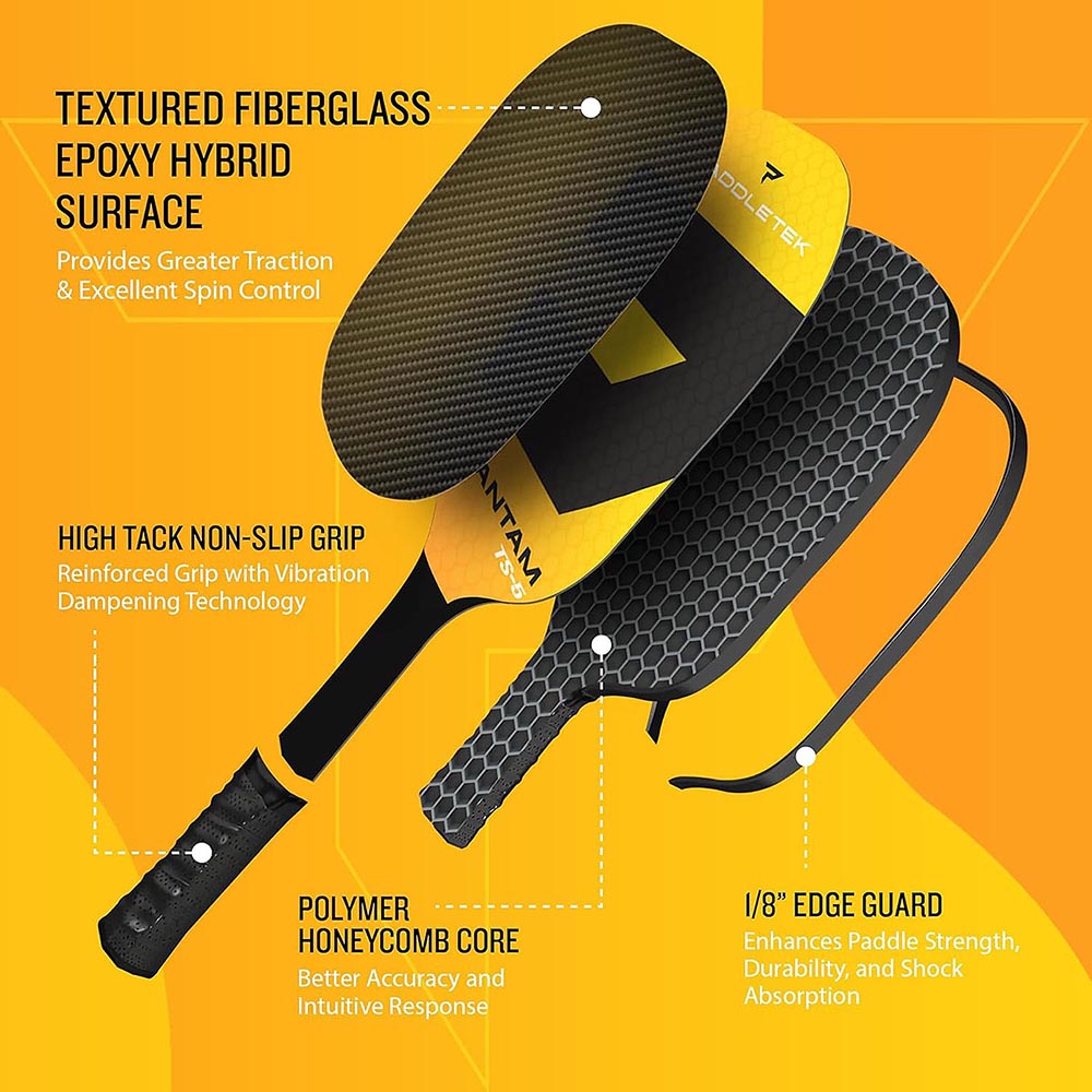Paddletek Bantam TS-5 Pickleball Paddle Features