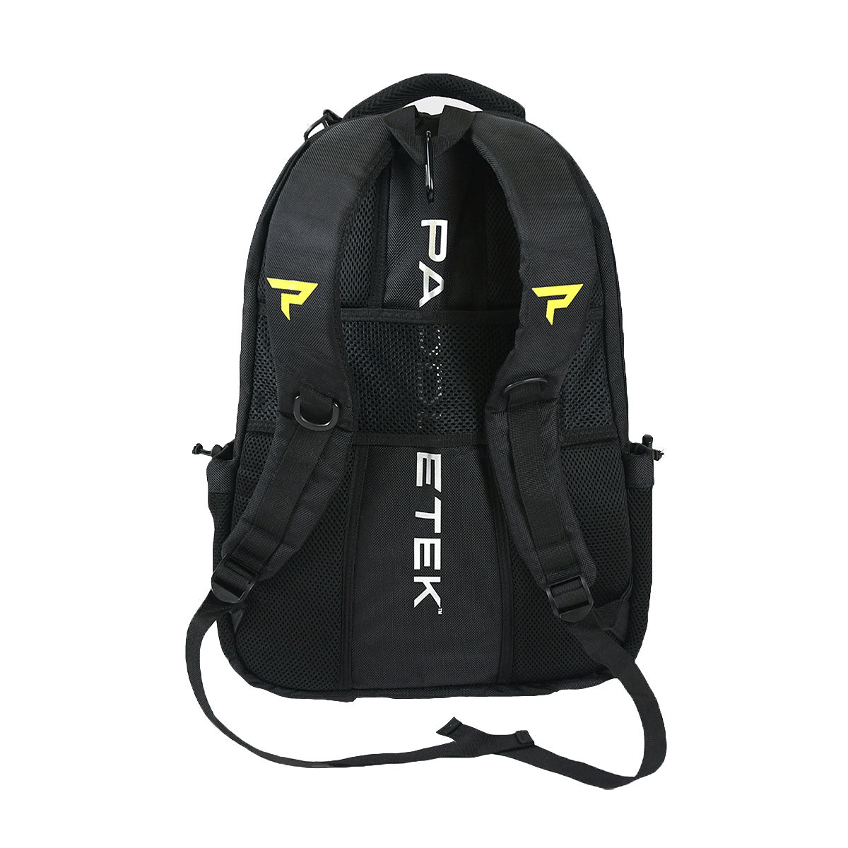 Paddletek Sport Pickleball Backpack Yellow Back