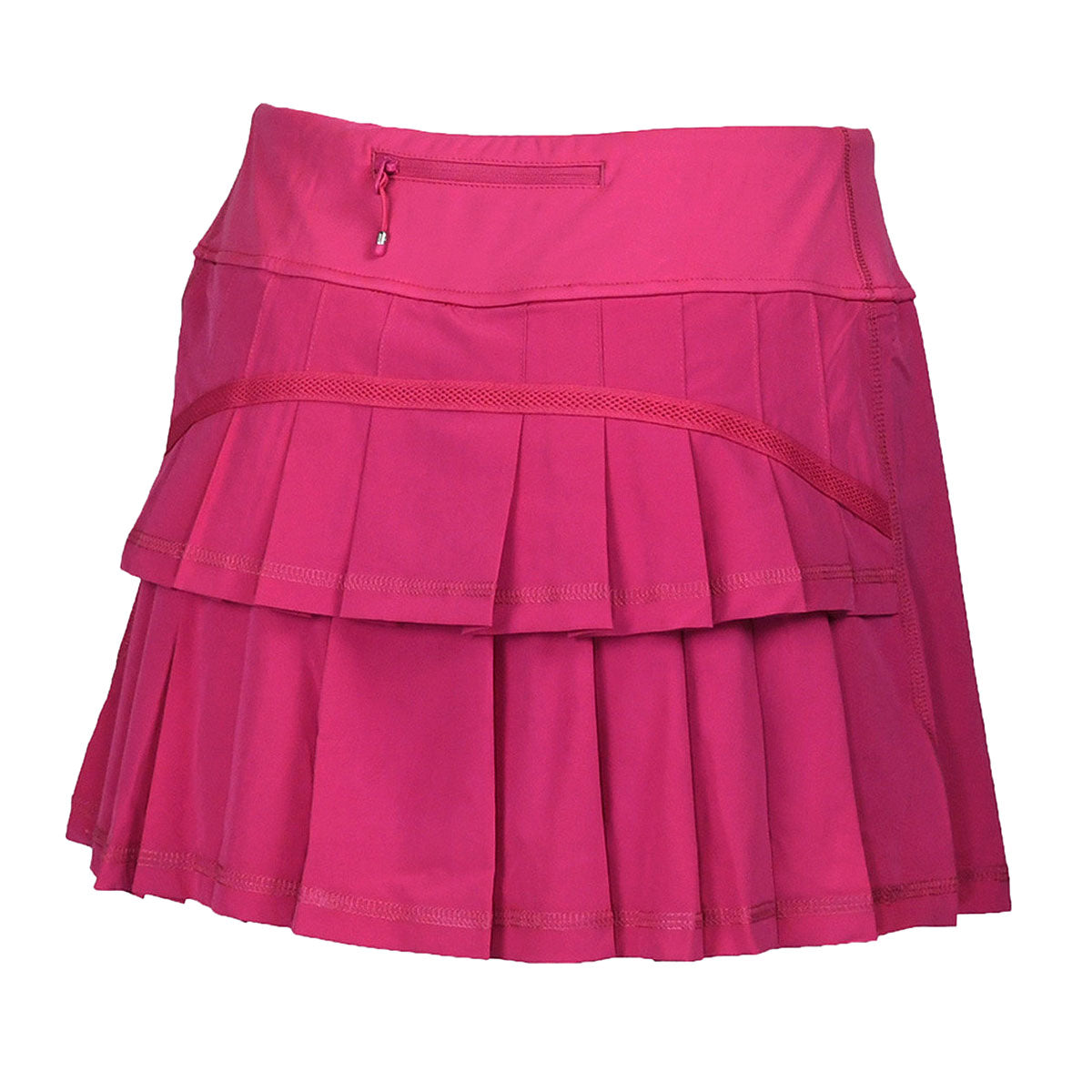 Paddletek Performance Pickleball Skort - Women's Fuchsia/Black Back