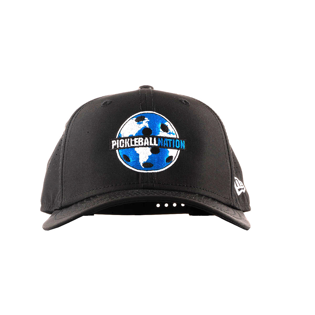 Pickleball Nation 9Seventy New Era Hat - Black with blue and white logo