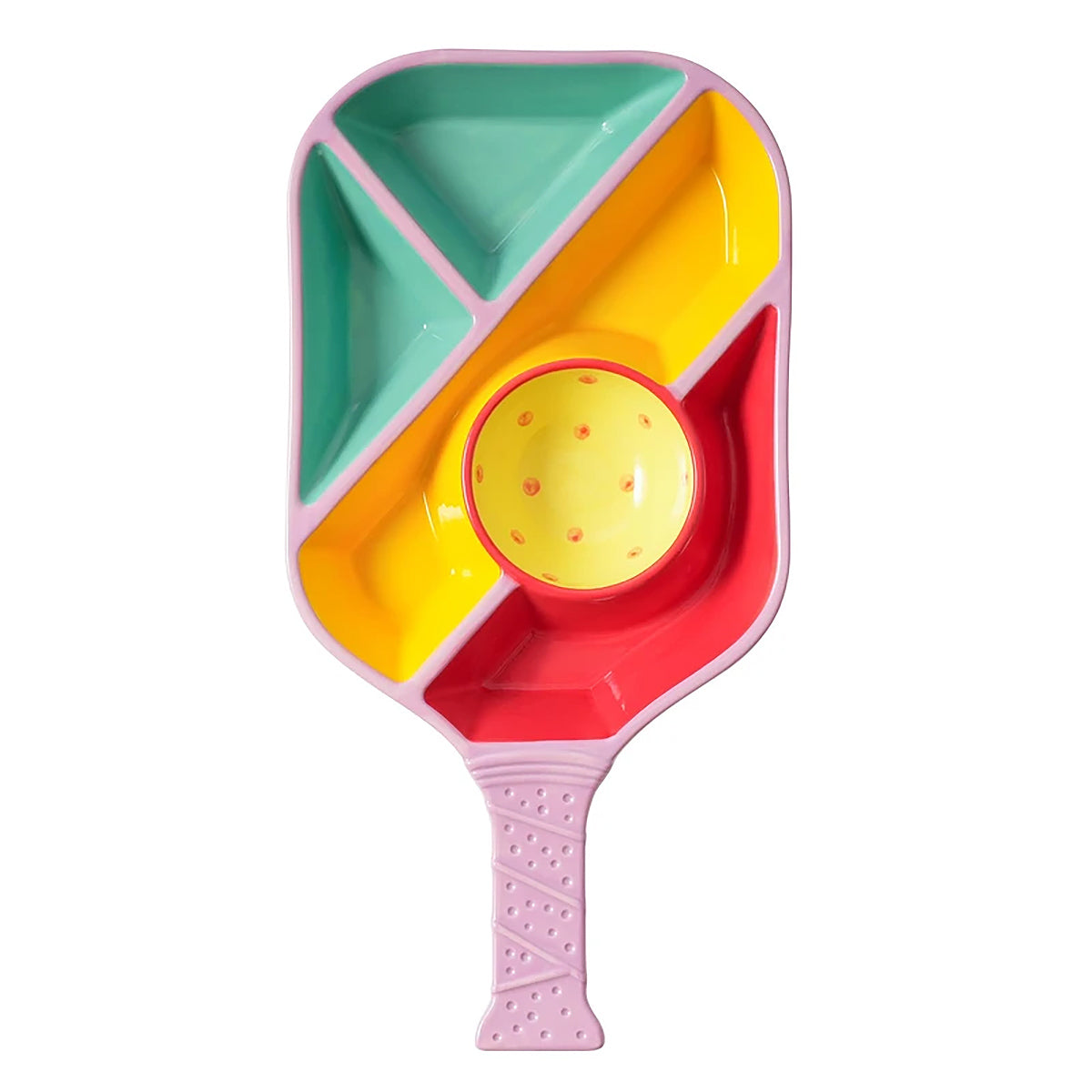 Pickleball Paddle Snack Tray