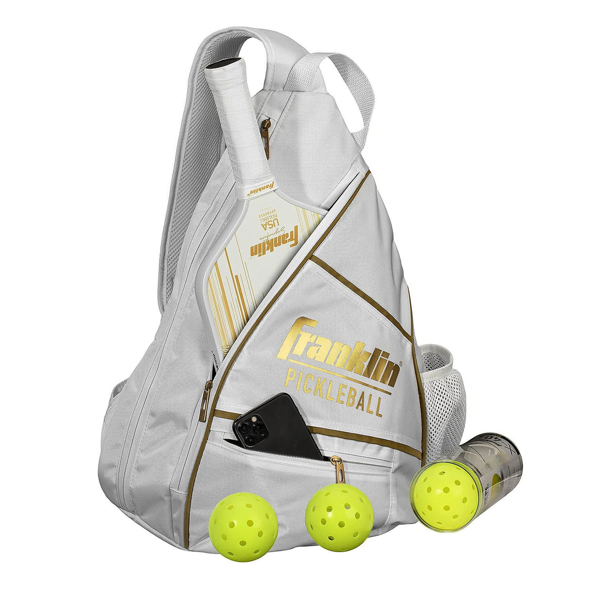 Franklin Sling Bag Optic White Gold Loaded