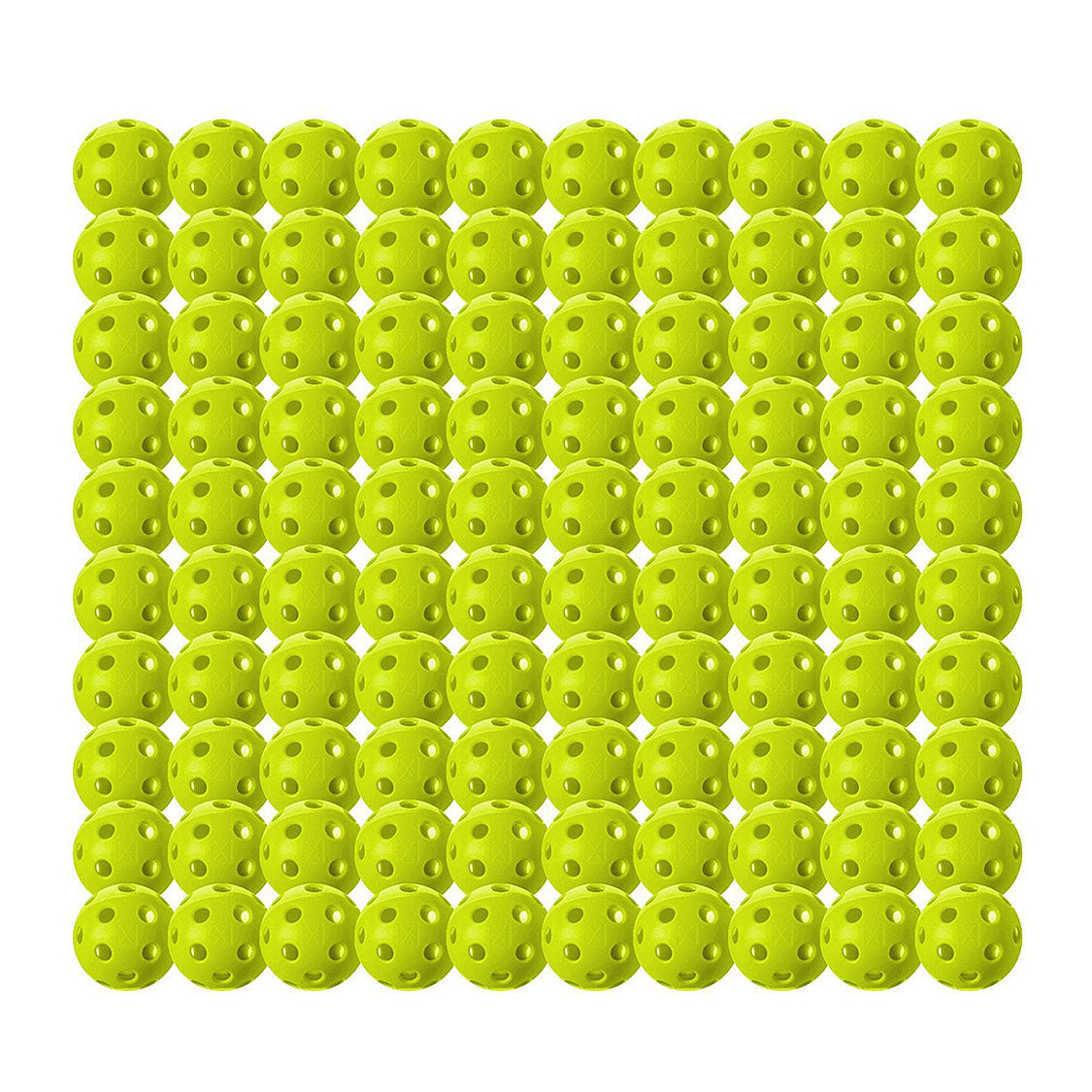Franklin X-26 Performance Indoor Pickleballs Lime Green 100 Pack