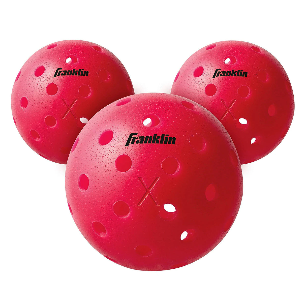 Pickleballs X 40 Outdoor Ball Pink 3 pack