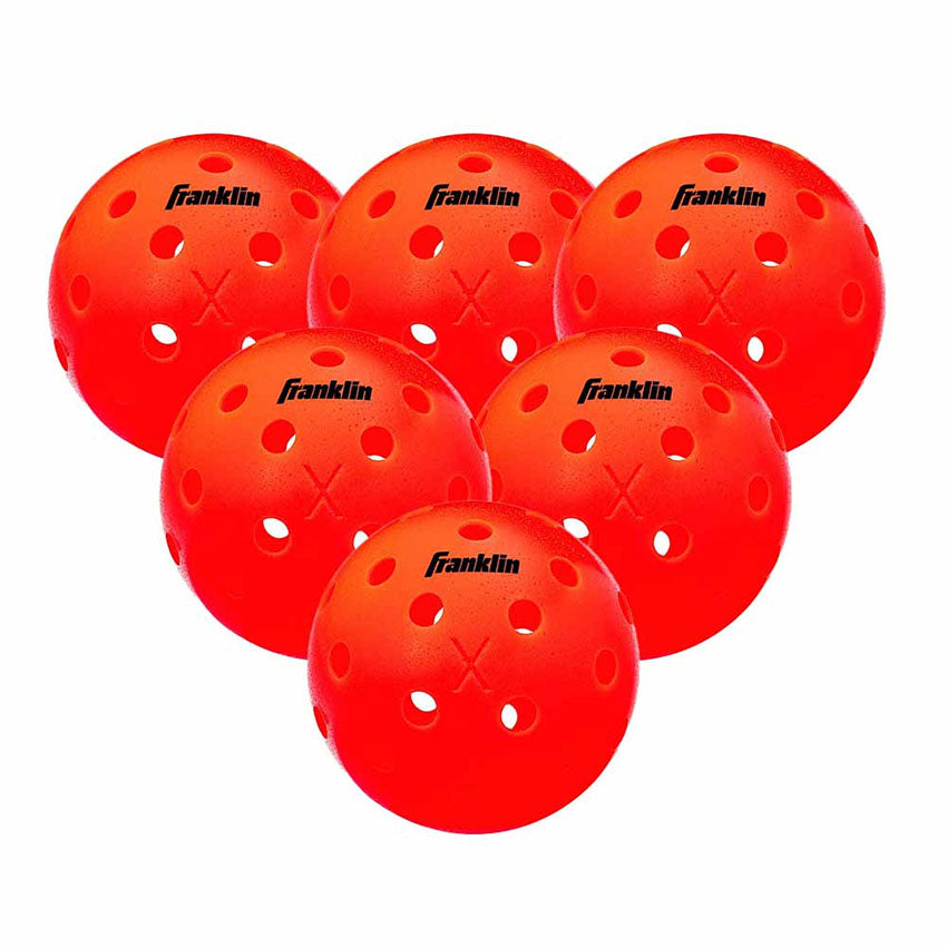 Pickleballs X-40 Outdoor Ball Ember 6 pack
