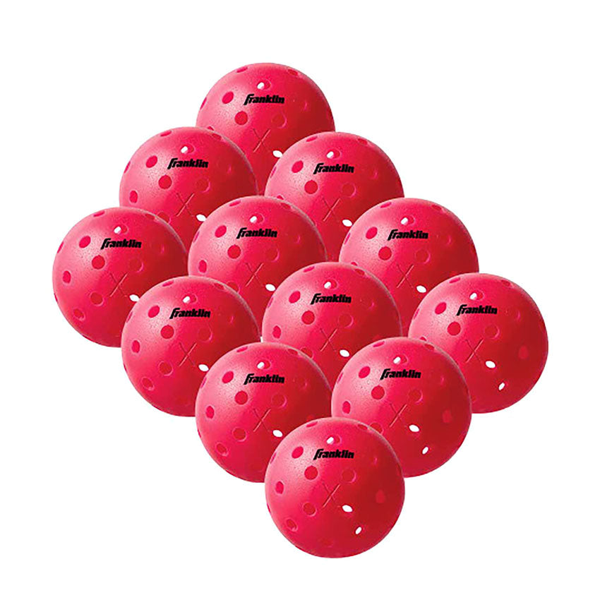 Franklin X-40 Performance Outdoor Pickleballs 12 Pack