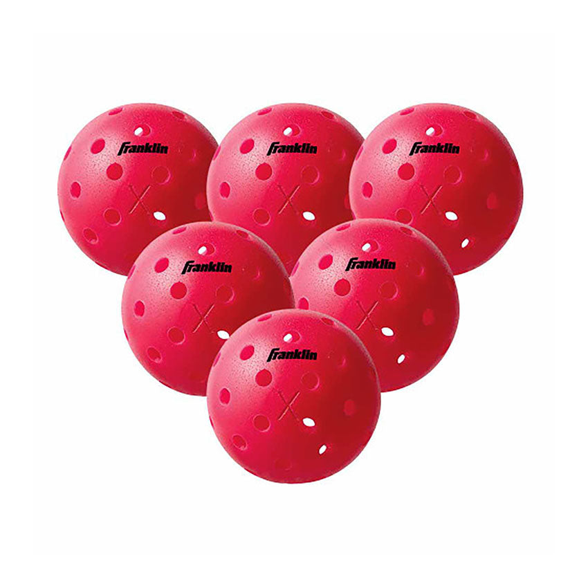 Franklin X-40 Performance Outdoor Pickleballs 6 pack