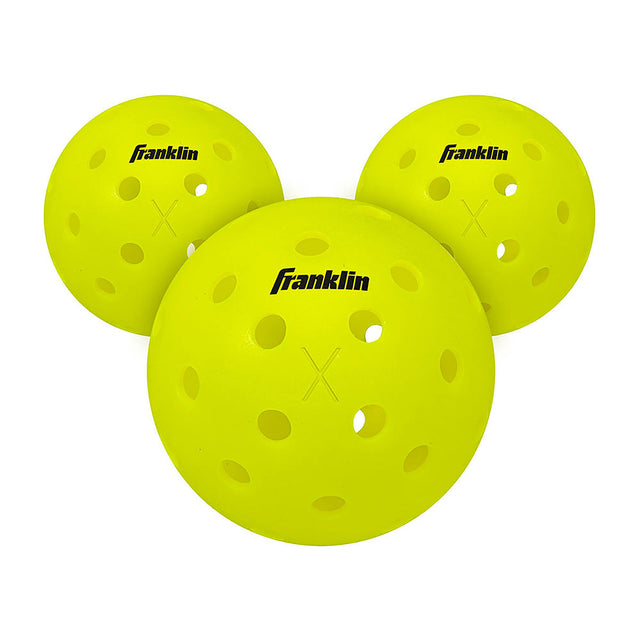 Franklin X-40  Outdoor Pickleballs 3 Pack