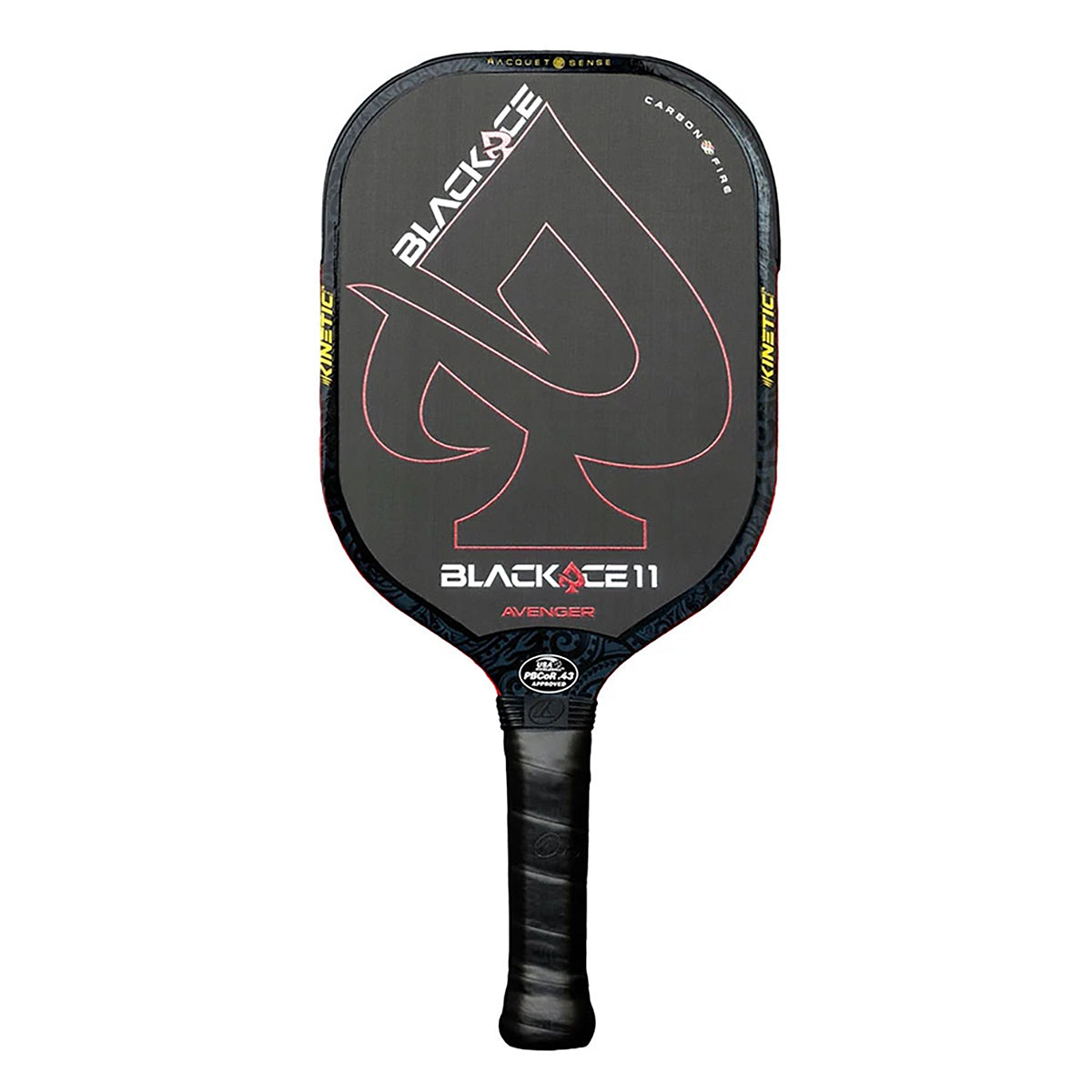 ProKennex Black Ace Avenger 11mm Pickleball Paddle Front
