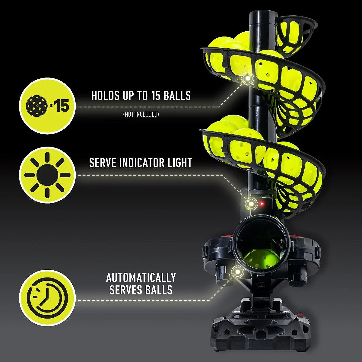 Franklin Pro Shot Pickleballer Specs