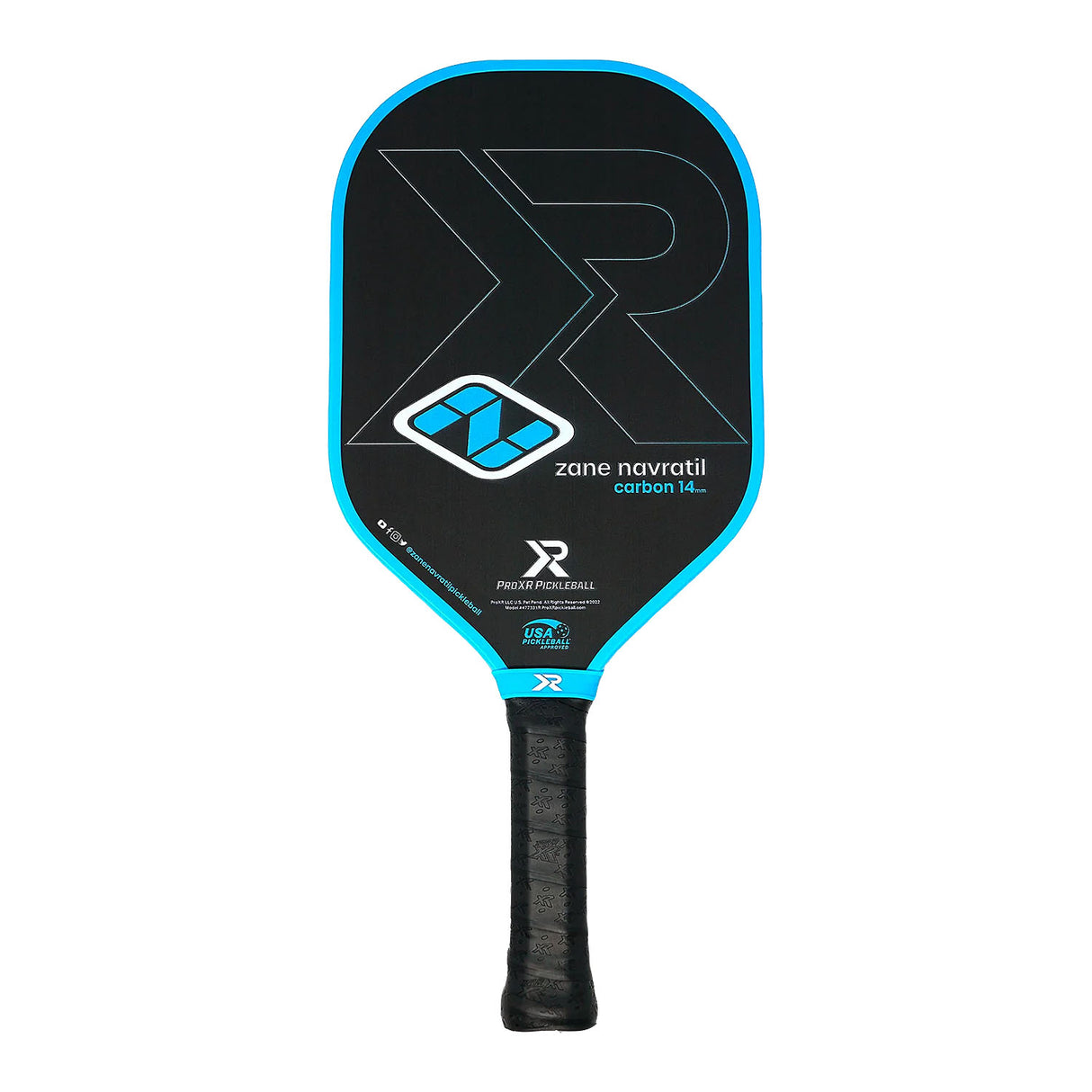 ProXR Zane Navratil Signature 14mm Pickleball Paddle - Front