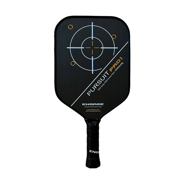 Engage Pursuit Pro1 Widebody Pickleball Paddle Arctic Gold Main