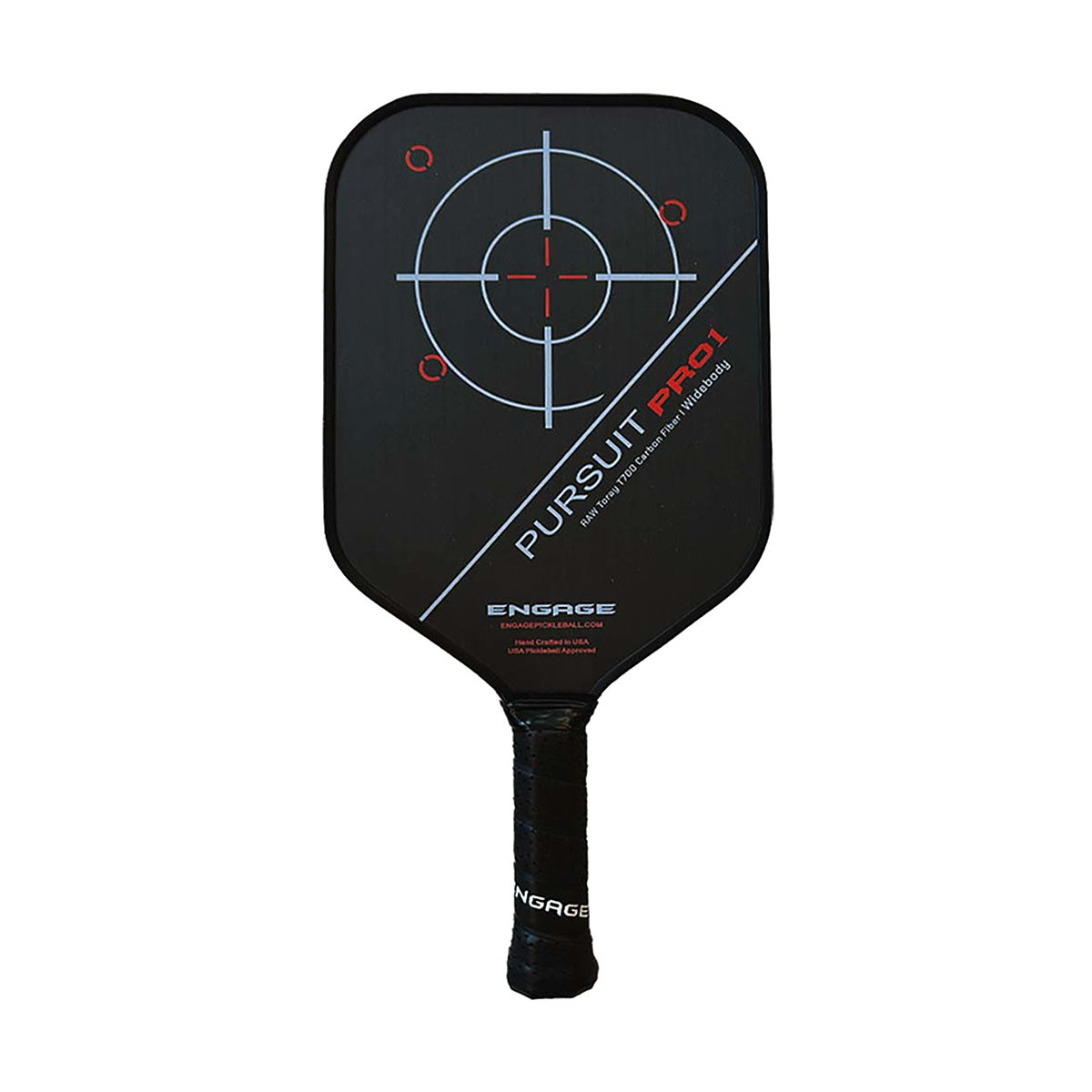 Engage Pursuit Pro1 Widebody Pickleball Paddle Fierce Red Main