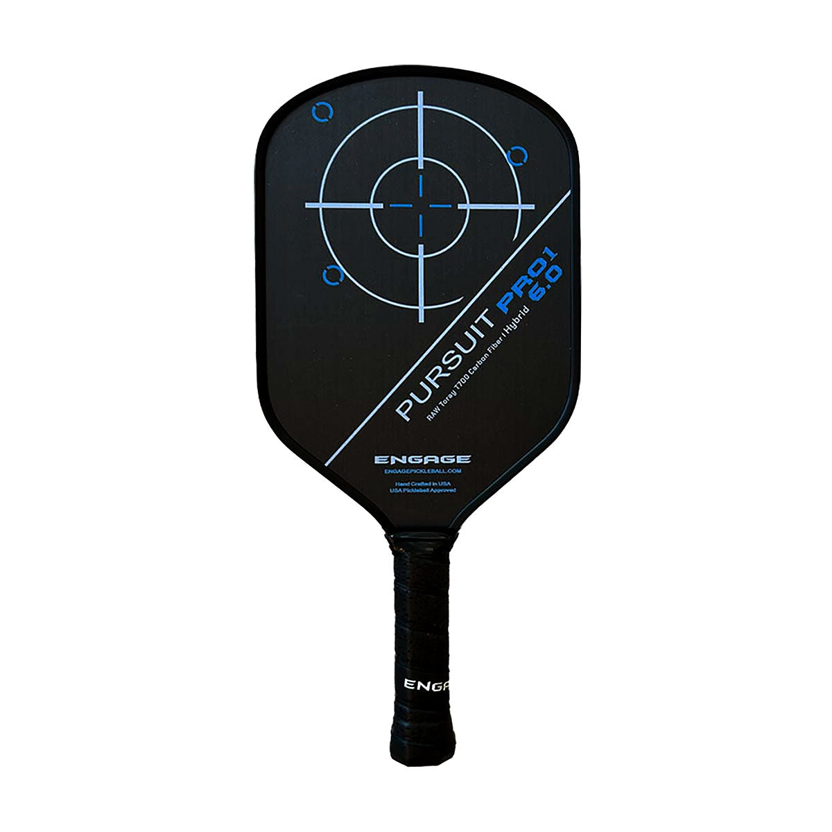 Engage Pursuit Pro1 6.0 Hybrid Pickleball Paddle Carbon Sky Main