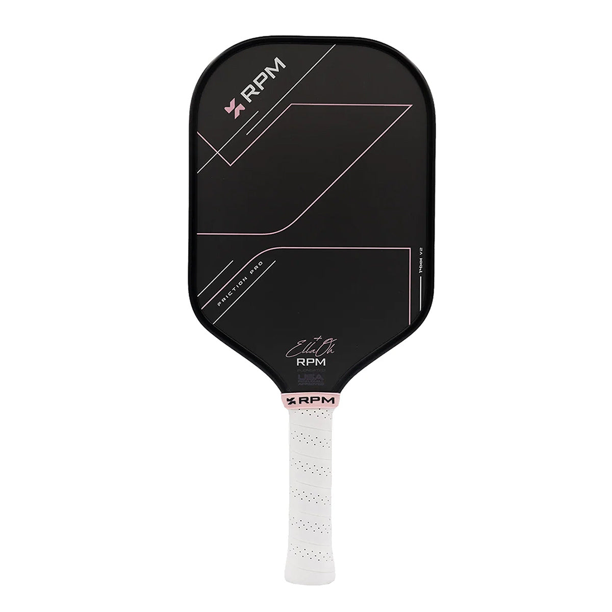 RPM Friction Pro V2 Elongated 14mm Pickleball Paddle