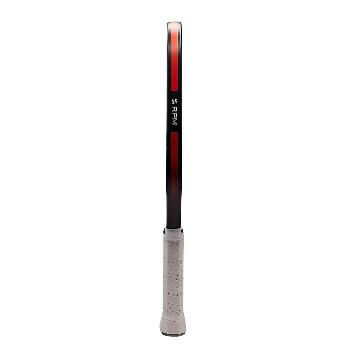RPM Friction Pro V2 Elongated 16mm Pickleball Paddle Red Edge Guard
