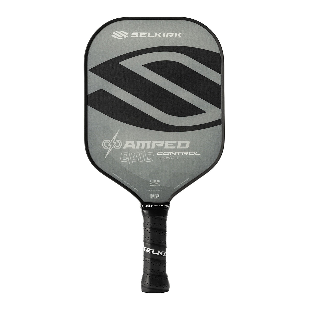 Selkirk Amped Control Epic Lightweight Pickleball Paddle - Gray