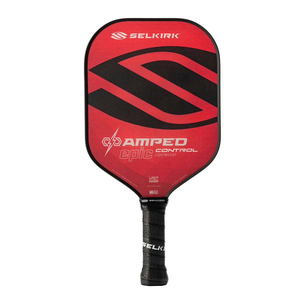 Selkirk Amped Control Epic Lightweight Pickleball Paddle - Red