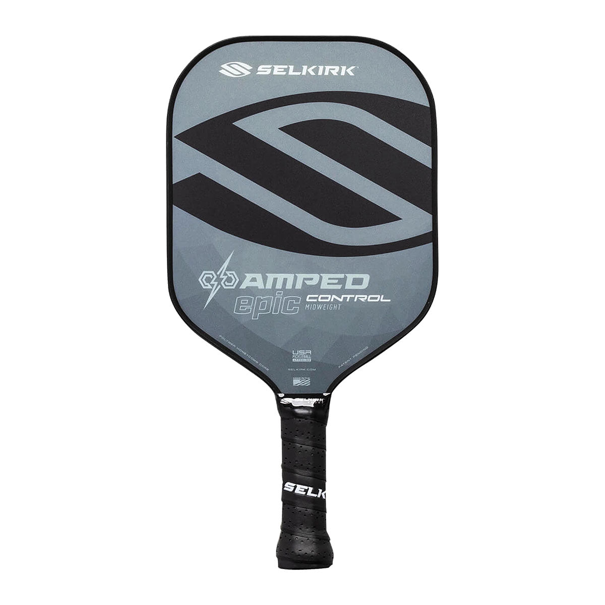 Selkirk Amped Control Epic Midweight Pickleball Paddle - Gray